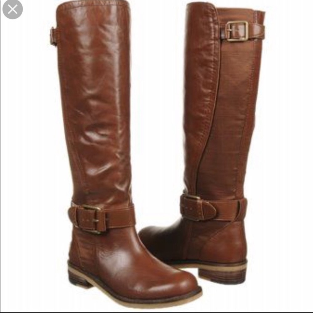 Lucky Brand brown riding boots